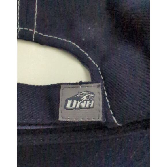 NWT UNH University of New Hampshire Wildcats Wool Blend Adjustable Baseball Cap - Picture 3 of 7